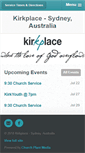 Mobile Screenshot of kirkplace.org.au